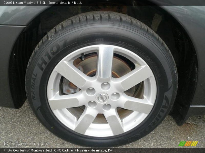 Smoke Metallic / Black 2006 Nissan Maxima 3.5 SL