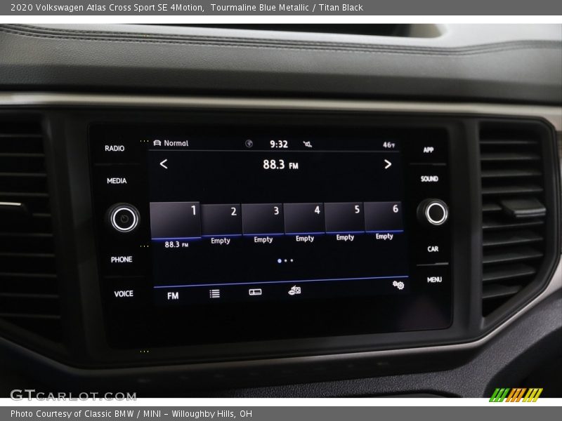 Audio System of 2020 Atlas Cross Sport SE 4Motion