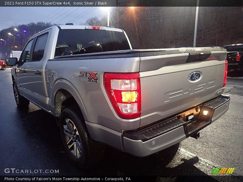Iconic Silver / Black 2021 Ford F150 STX SuperCrew 4x4