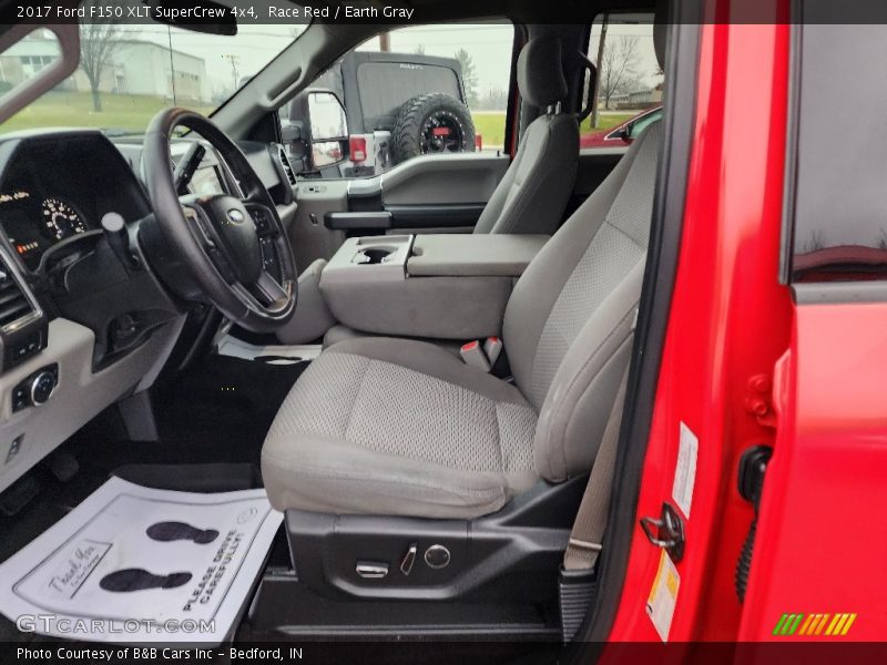 Race Red / Earth Gray 2017 Ford F150 XLT SuperCrew 4x4