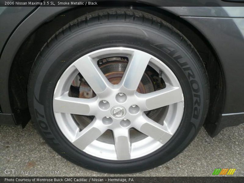 Smoke Metallic / Black 2006 Nissan Maxima 3.5 SL