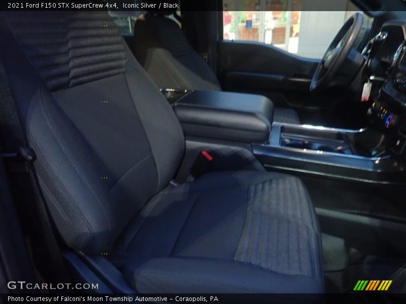 Iconic Silver / Black 2021 Ford F150 STX SuperCrew 4x4