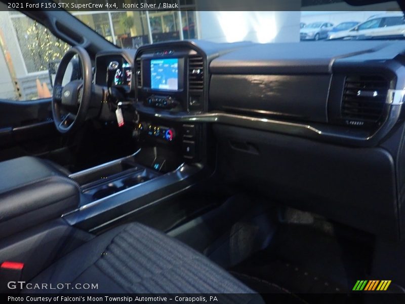 Iconic Silver / Black 2021 Ford F150 STX SuperCrew 4x4