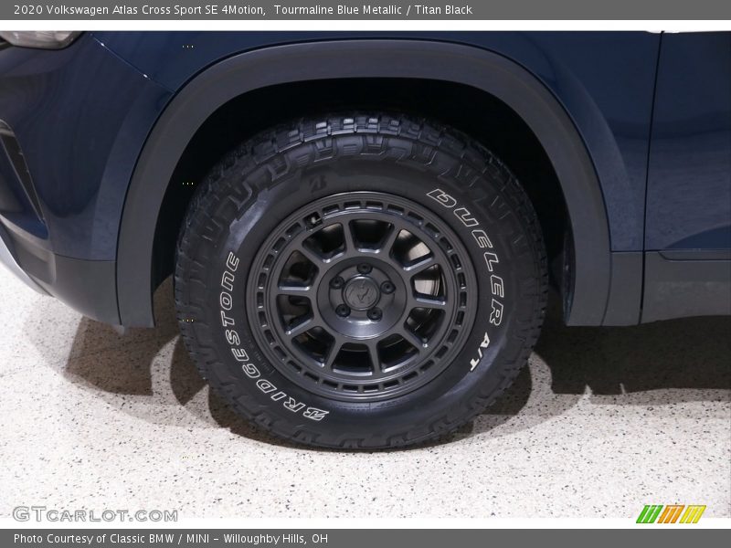 Tourmaline Blue Metallic / Titan Black 2020 Volkswagen Atlas Cross Sport SE 4Motion