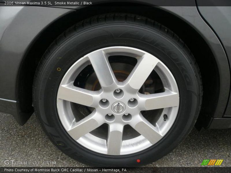 Smoke Metallic / Black 2006 Nissan Maxima 3.5 SL