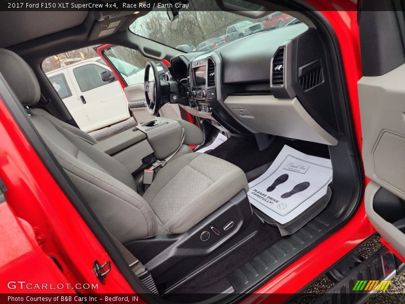 Race Red / Earth Gray 2017 Ford F150 XLT SuperCrew 4x4