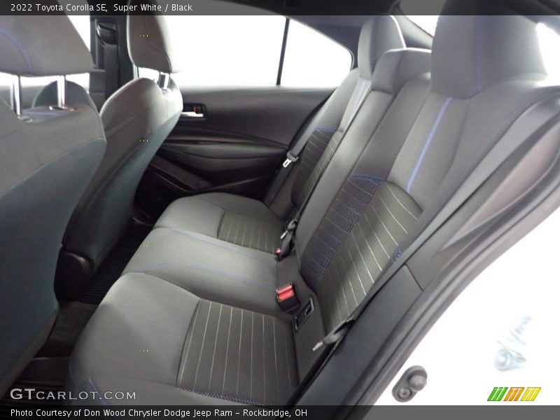 Rear Seat of 2022 Corolla SE