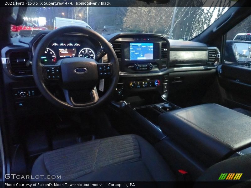 Iconic Silver / Black 2021 Ford F150 STX SuperCrew 4x4