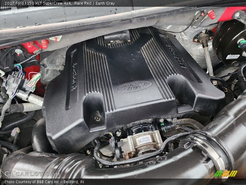 Race Red / Earth Gray 2017 Ford F150 XLT SuperCrew 4x4