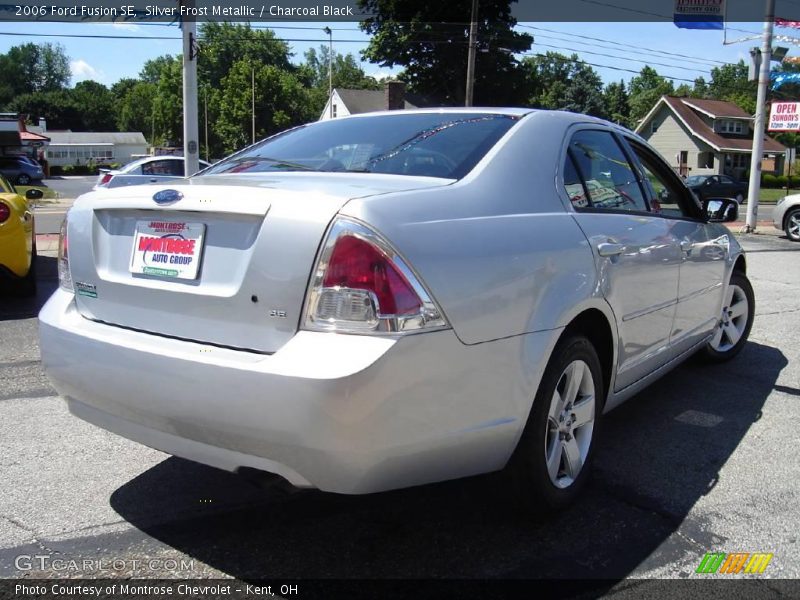 Silver Frost Metallic / Charcoal Black 2006 Ford Fusion SE
