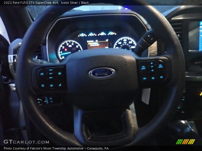 Iconic Silver / Black 2021 Ford F150 STX SuperCrew 4x4