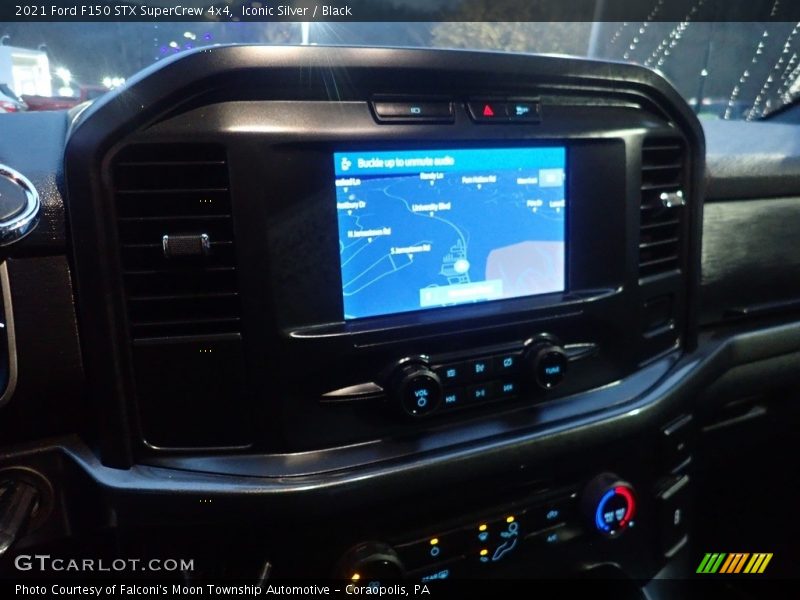 Iconic Silver / Black 2021 Ford F150 STX SuperCrew 4x4