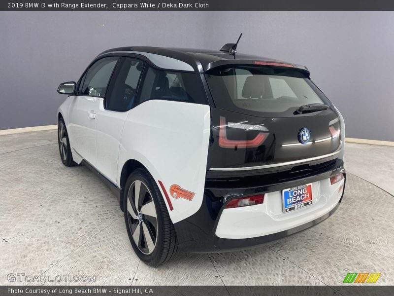 Capparis White / Deka Dark Cloth 2019 BMW i3 with Range Extender