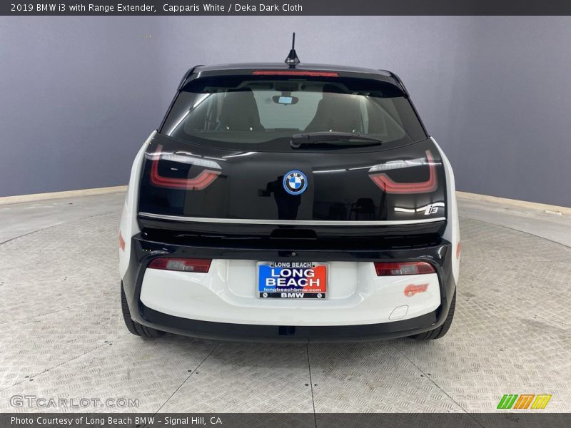 Capparis White / Deka Dark Cloth 2019 BMW i3 with Range Extender