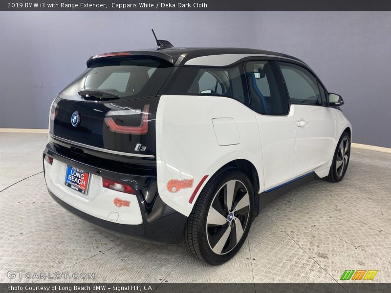 Capparis White / Deka Dark Cloth 2019 BMW i3 with Range Extender