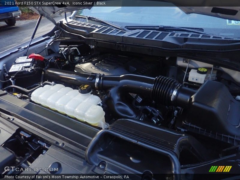 Iconic Silver / Black 2021 Ford F150 STX SuperCrew 4x4