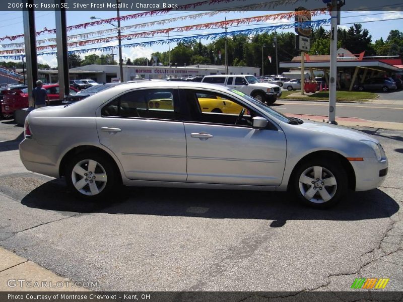 Silver Frost Metallic / Charcoal Black 2006 Ford Fusion SE