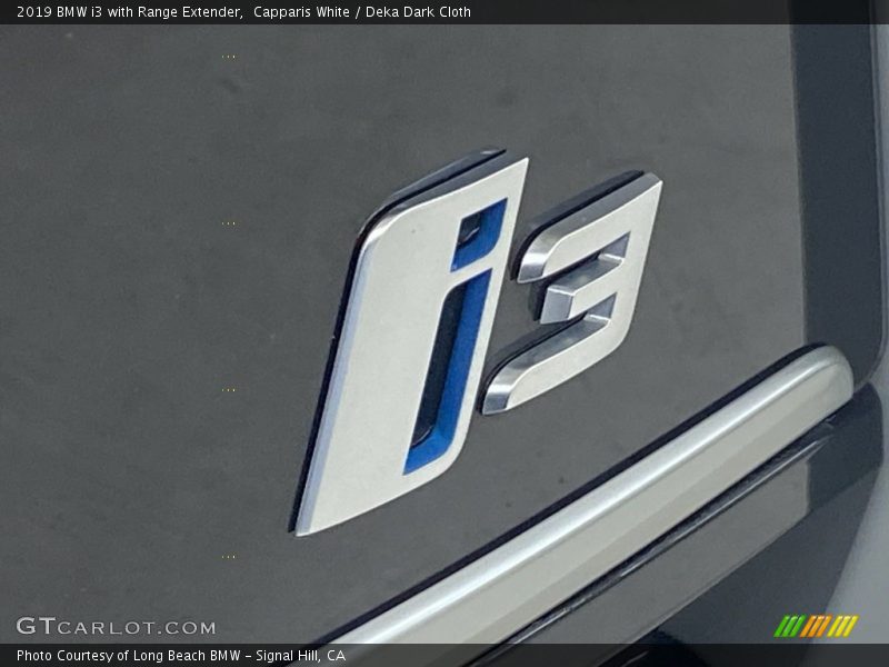 Capparis White / Deka Dark Cloth 2019 BMW i3 with Range Extender