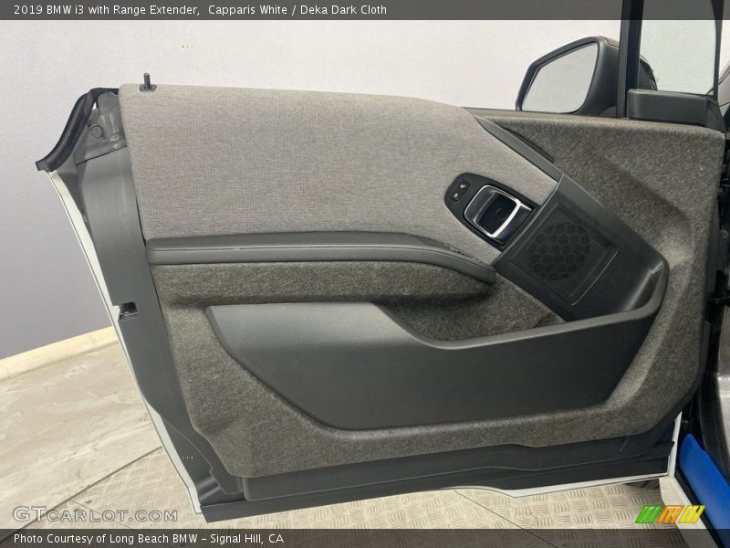 Capparis White / Deka Dark Cloth 2019 BMW i3 with Range Extender