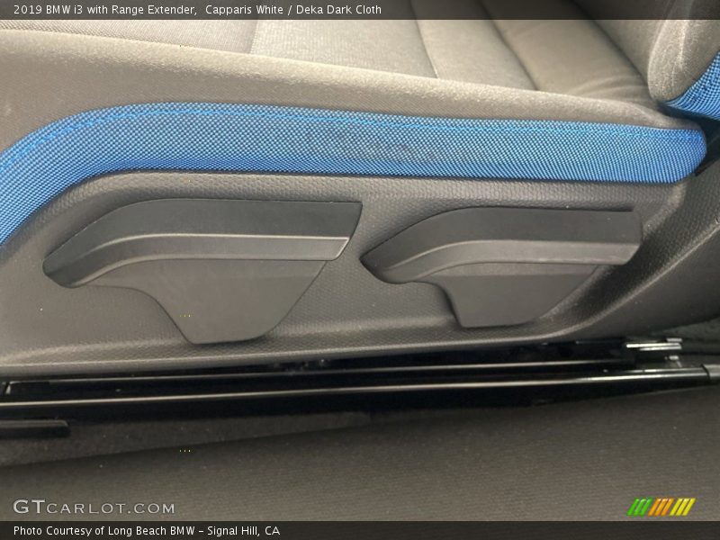 Capparis White / Deka Dark Cloth 2019 BMW i3 with Range Extender