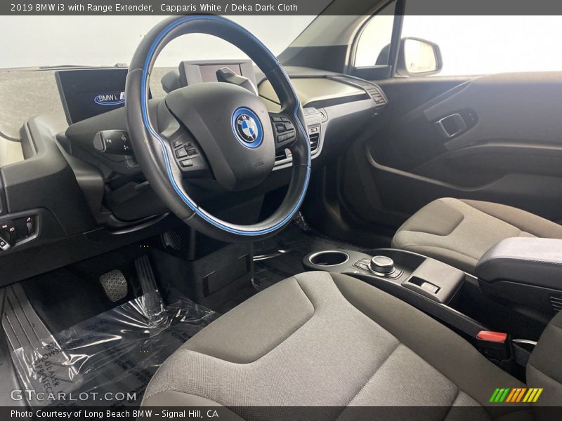 Capparis White / Deka Dark Cloth 2019 BMW i3 with Range Extender
