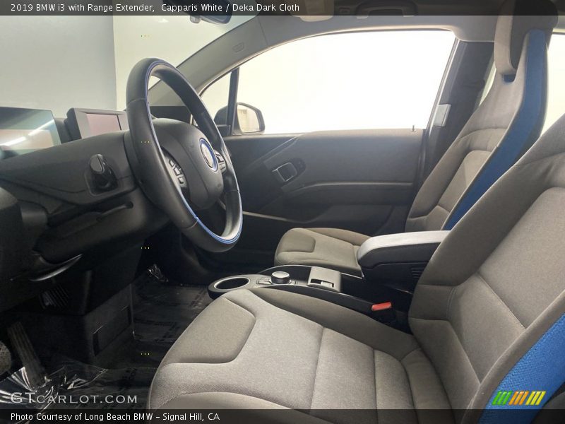 Capparis White / Deka Dark Cloth 2019 BMW i3 with Range Extender