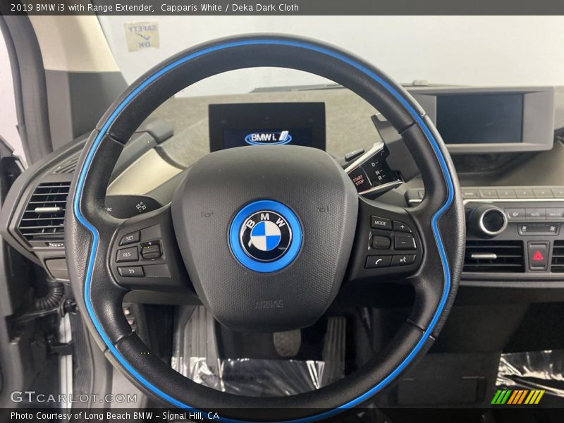 Capparis White / Deka Dark Cloth 2019 BMW i3 with Range Extender