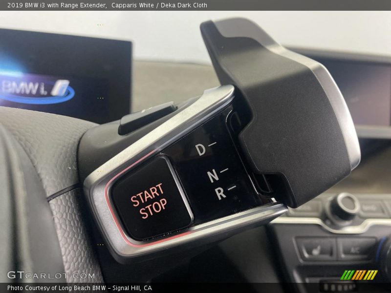 Capparis White / Deka Dark Cloth 2019 BMW i3 with Range Extender