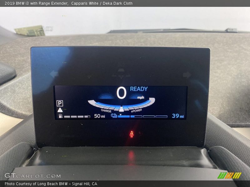 Capparis White / Deka Dark Cloth 2019 BMW i3 with Range Extender