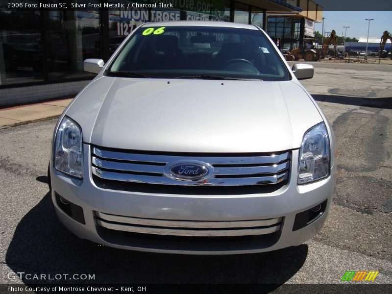 Silver Frost Metallic / Charcoal Black 2006 Ford Fusion SE