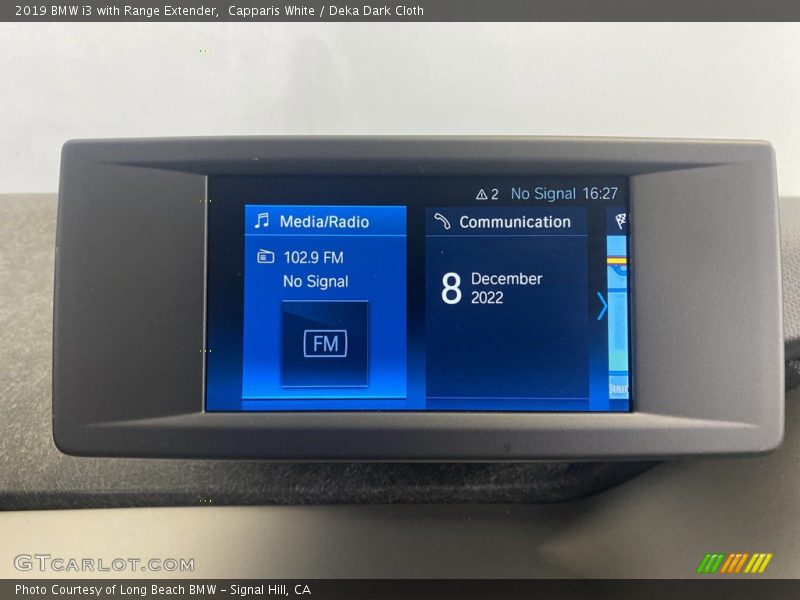 Capparis White / Deka Dark Cloth 2019 BMW i3 with Range Extender