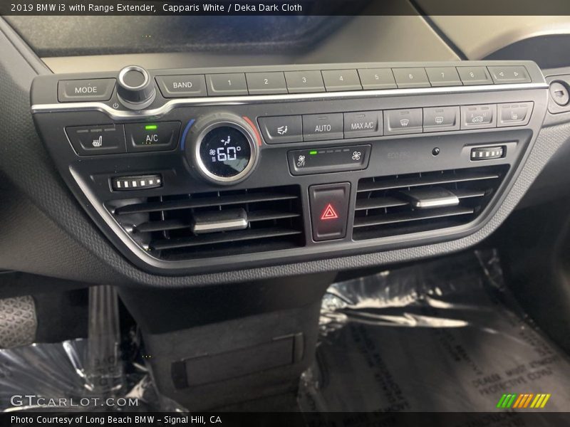 Capparis White / Deka Dark Cloth 2019 BMW i3 with Range Extender