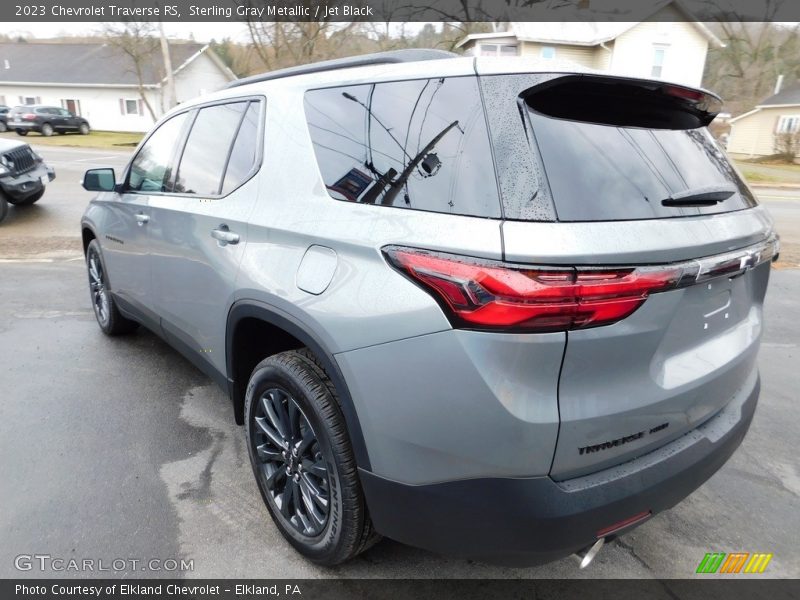 Sterling Gray Metallic / Jet Black 2023 Chevrolet Traverse RS