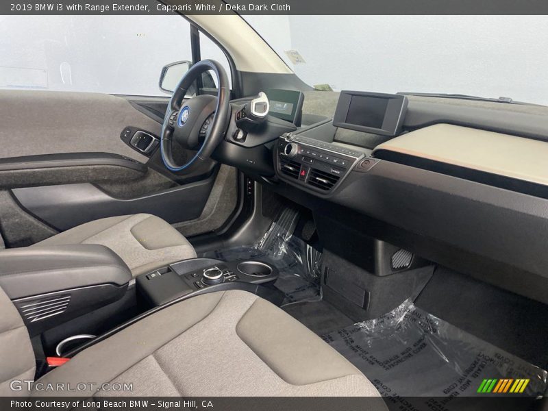 Capparis White / Deka Dark Cloth 2019 BMW i3 with Range Extender