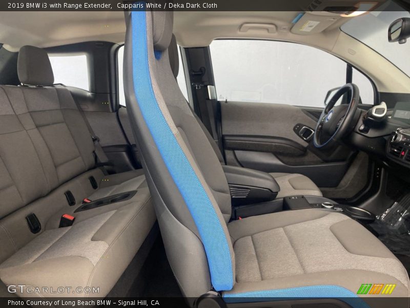Capparis White / Deka Dark Cloth 2019 BMW i3 with Range Extender