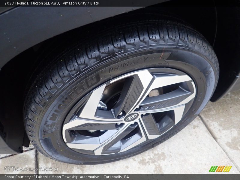 Amazon Gray / Black 2023 Hyundai Tucson SEL AWD