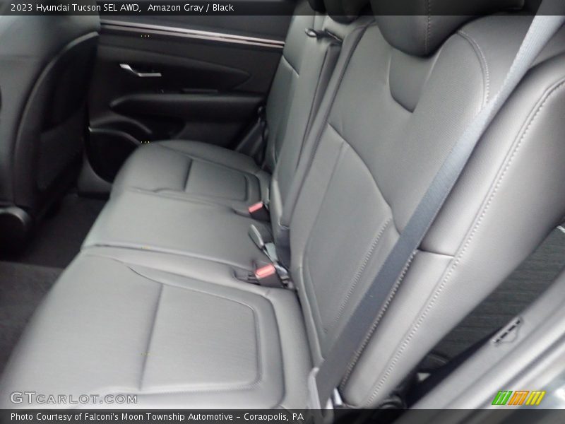 Amazon Gray / Black 2023 Hyundai Tucson SEL AWD