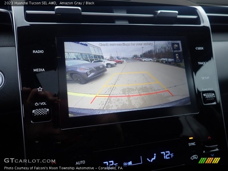 Amazon Gray / Black 2023 Hyundai Tucson SEL AWD