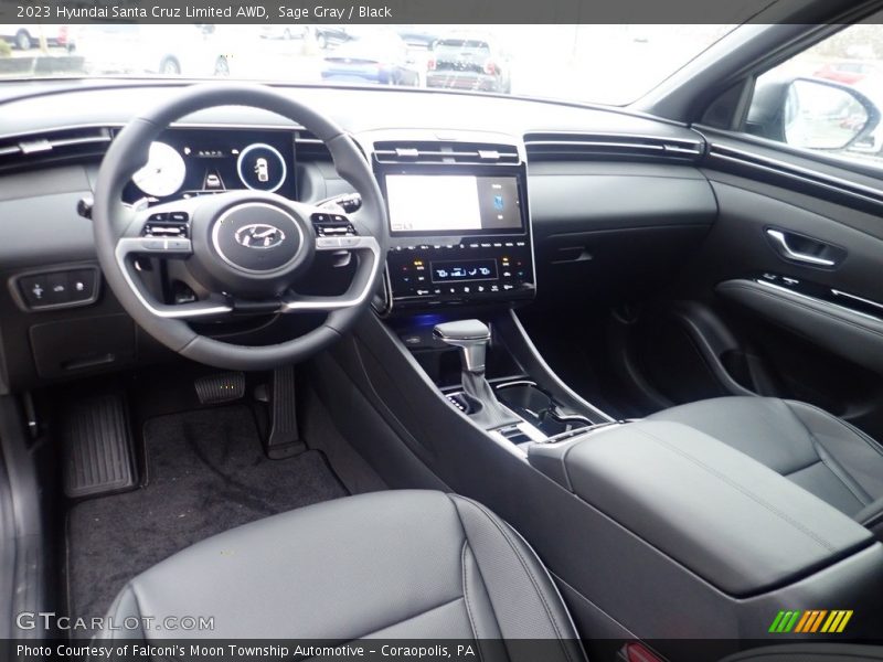  2023 Santa Cruz Limited AWD Black Interior