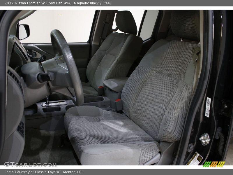 Magnetic Black / Steel 2017 Nissan Frontier SV Crew Cab 4x4