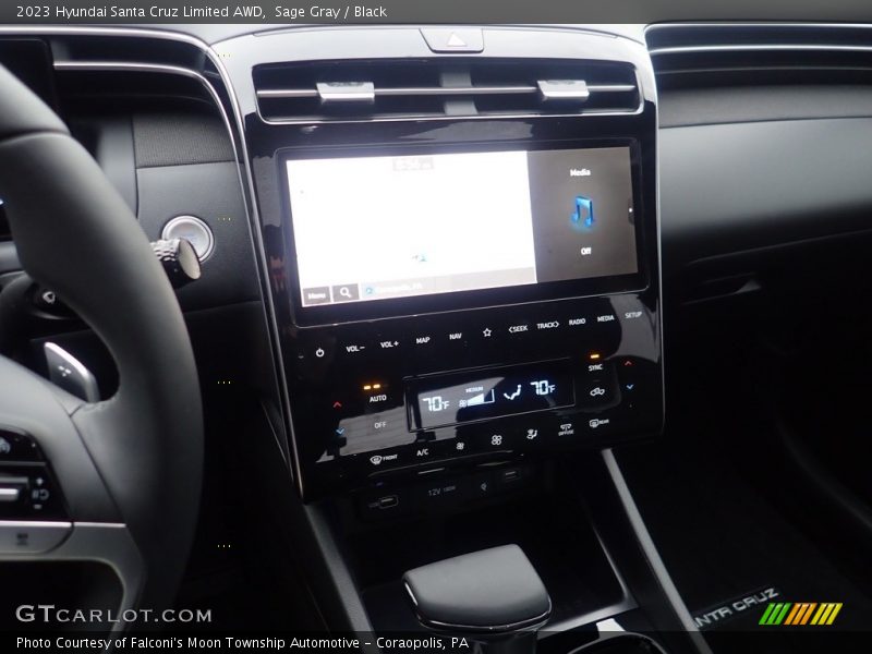 Sage Gray / Black 2023 Hyundai Santa Cruz Limited AWD