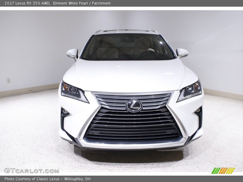 Eminent White Pearl / Parchment 2017 Lexus RX 350 AWD