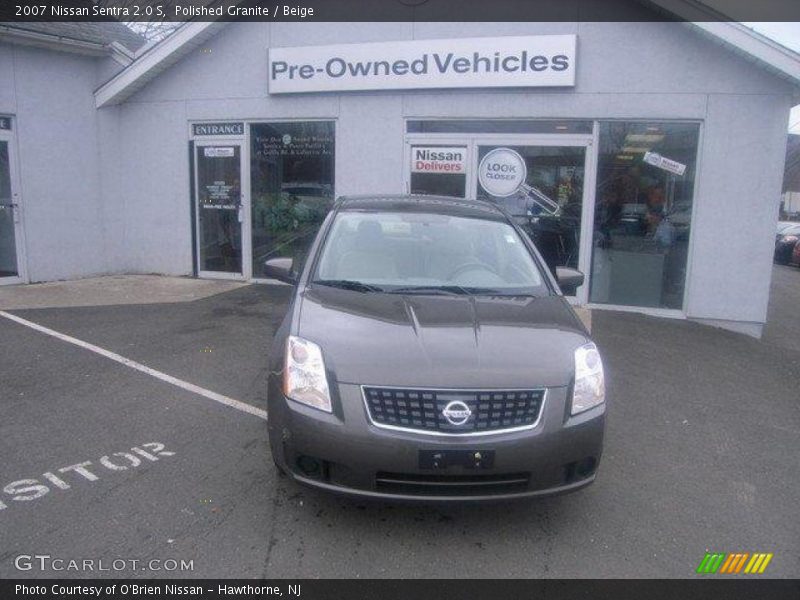 Polished Granite / Beige 2007 Nissan Sentra 2.0 S
