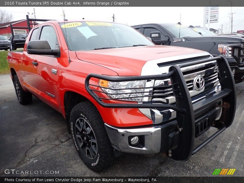 2016 Tundra SR5 Double Cab 4x4 Inferno Orange
