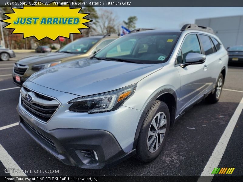 Ice Silver Metallic / Titanium Gray 2020 Subaru Outback 2.5i Premium