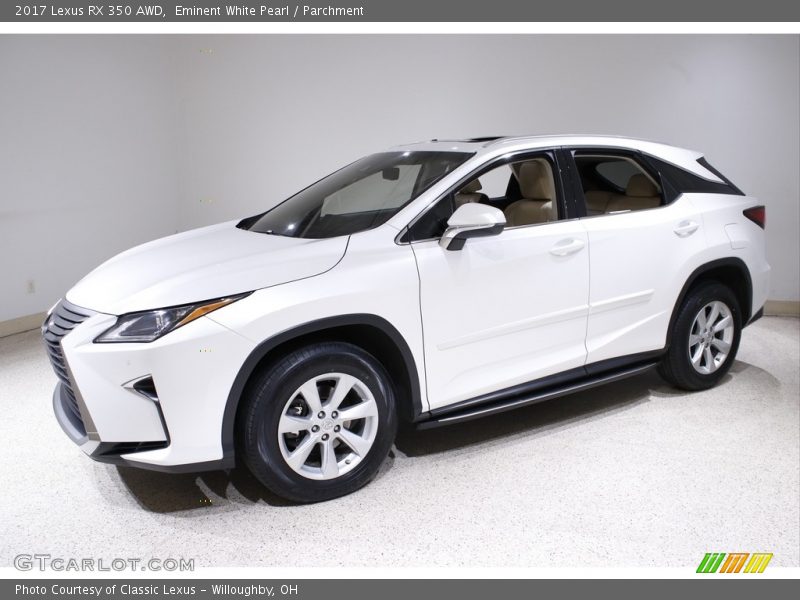 Eminent White Pearl / Parchment 2017 Lexus RX 350 AWD