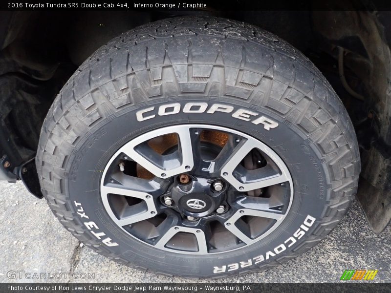  2016 Tundra SR5 Double Cab 4x4 Wheel