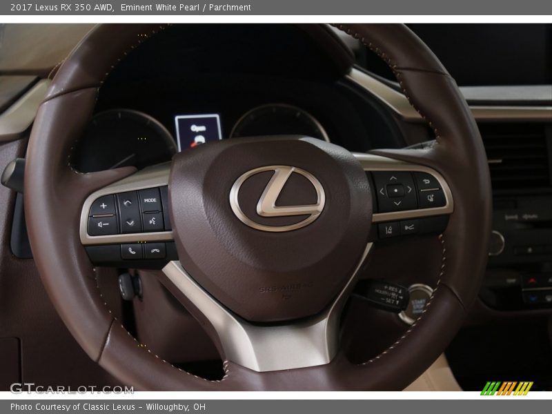 Eminent White Pearl / Parchment 2017 Lexus RX 350 AWD