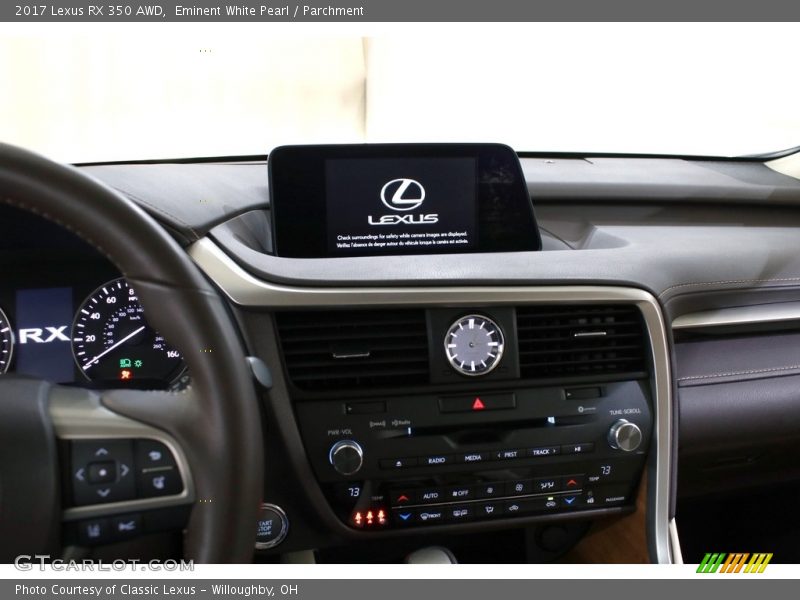Eminent White Pearl / Parchment 2017 Lexus RX 350 AWD