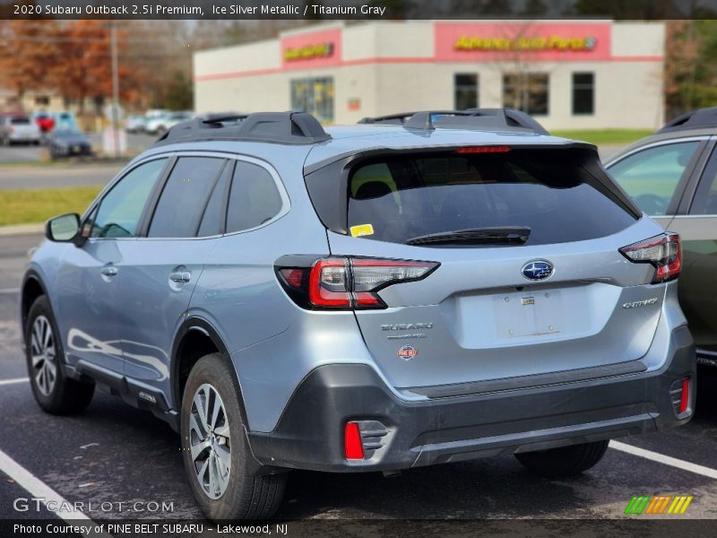 Ice Silver Metallic / Titanium Gray 2020 Subaru Outback 2.5i Premium